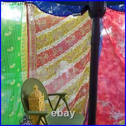 Boho Umbrella Cover, 9ft Vendor Canopy, Gypsy Tent, Festival Tent, IN STOCK