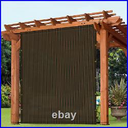 Breathable Pergola Replacement Cover Panel Canopy Shade Cover withRod Pocket