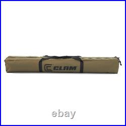 CLAM Quick-Set Traveler 6 x 6 Ft Portable Outdoor 4 Sided Canopy Shelter, Green