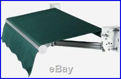 CLEARANCE 16ft×10ft Retractable Awning For Patio Cover, Shelter, Garden Decoration