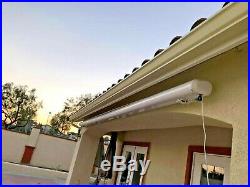 CLEARANCE! LUXURY CASSETTE 20ft×10ft Electric Retractable Awning Patio Cover