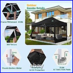 COBIZI 10'x15' Heavy Duty Canopy Outdoor Instant Party Tent Adjustable Gazebo