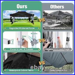 COBIZI 10'x15' Heavy Duty Canopy Outdoor Instant Party Tent Adjustable Gazebo