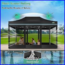 COBIZI 10'x15' Heavy Duty Canopy Outdoor Instant Party Tent Adjustable Gazebo