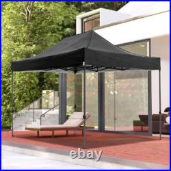 COBIZI 10'x15' Heavy Duty Pop up Canopy with 4 Sidewalls Commercial Outdoor Tent