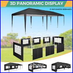 COBIZI 10'x30' Pop up Canopy with 8 Sidewalls Outdoor Commercial Instant Shelter