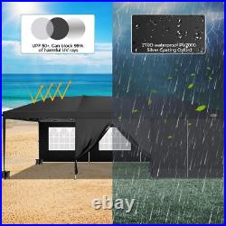 COBIZI 10'x30' Pop up Canopy with 8 Sidewalls Outdoor Commercial Instant Shelter