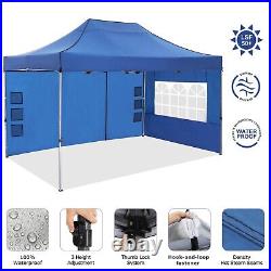 COBIZI 10x15 Pop up Canopy Tent, Waterproof Commercial for Party Outdoor Gazebo