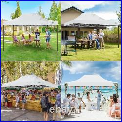 COBIZI 10x15ft Pop Up Canopy Heavy Duty Commercial Outdoor Party Wedding Tent