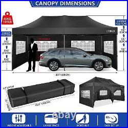 COBIZI 10x20 Heavy Duty Canopy Party Tent Waterproof Gazebo withRoller Bag Durable