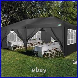 COBIZI 10x20 Pop Up Canopy Tent with Removable Sidewalls Protable Outdoor Gazebo