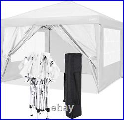 COBIZI 20'x10' Outdoor Gazebo Pop Up Canopy Tent with Sidewall&Bag Waterproof ag03