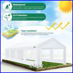COBIZI 20x40 16x32 Heavy Duty Party Tent Commercial Wedding Tent Large Carport