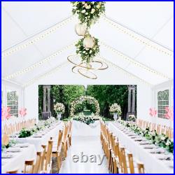 COBIZI 20x40 Party Tent Heavy Duty 16x32 Waterproof Large Carport with Sidewalls