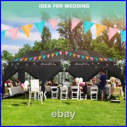 COBIZI Heavy Duty 10x30 Party Tent with 8 Sidewalls Commercial Outdoor Gazebo