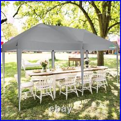 COBIZI Pop Up Canopy 10'x20' with 6 Sidewalls Outdoor Shelter Gazebo Sun Shade