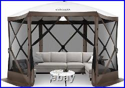 COBIZI Pop Up Canopy Gazebo Outdoor Party Tent Shade Wedding Mesh Screen House
