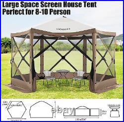 COBIZI Pop Up Canopy Gazebo Outdoor Party Tent Shade Wedding Mesh Screen House