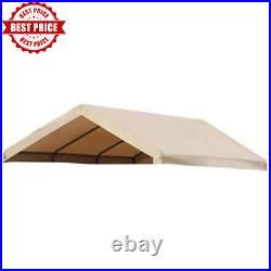 COSTCO 10x20ft HEAVY DUTY REPLACEMENT CANOPY Tan Roof Top Cover 50 Elastic Strap