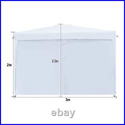 Canopy 10'x10' Heavy Duty Pop Up Gazebo Party Tent Waterproof Instant Shelter AA