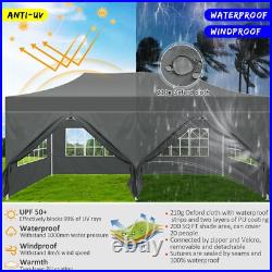 Canopy 10'x20' Heavy Duty Waterproof Party Tent Outdoor Commercial Event Gazebo