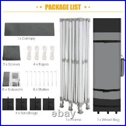 Canopy 10'x20' Heavy Duty Waterproof Party Tent Outdoor Commercial Event Gazebo