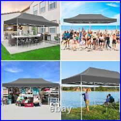 Canopy 10'x20' Heavy Duty Waterproof Party Tent Outdoor Commercial Event Gazebo