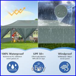 Canopy 10'x30' Heavy Duty Commercial Party Event Tent Outdoor Waterproof Gazebo