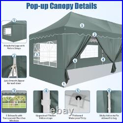 Canopy 10'x30' Heavy Duty Commercial Party Event Tent Outdoor Waterproof Gazebo