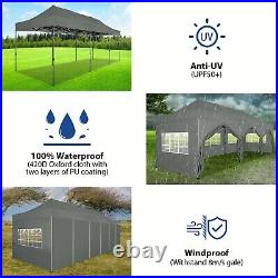 Canopy 10'x30' Heavy Duty Pop Up Tent Outdoor Commercial Gazebo Instant Shelter