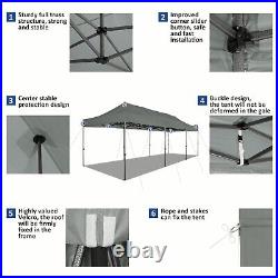 Canopy 10'x30' Heavy Duty Pop Up Tent Outdoor Commercial Gazebo Instant Shelter