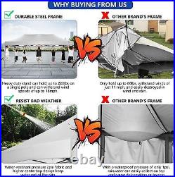 Canopy 10'x30' Pop up Commercial Party Tent Heavy Duty Gazebo Outdoor Carport