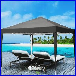 Canopy 10x10 Pop-up Party Gazebo Tent Waterproof UV Sunshade with 4 Sidewalls