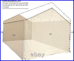 Canopy 10x20 Car Side Wall Kit for Domain Carport Top and Frame Not Included