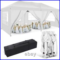 Canopy 10x20 EZ Pop UP Wedding Party Tent Waterproof Gazebo Heavy Duty Outdoor