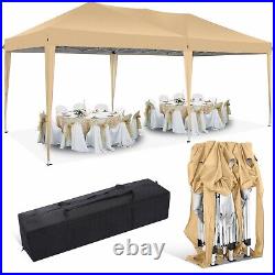 Canopy 10x20 EZ Pop UP Wedding Party Tent Waterproof Gazebo Heavy Duty Outdoor