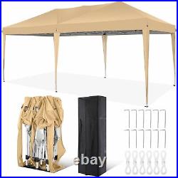 Canopy 10x20 EZ Pop UP Wedding Party Tent Waterproof Gazebo Heavy Duty Outdoor