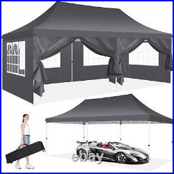 Canopy 10x20 Heavy Duty EZ Pop Up Party Tent Waterproof Gazebo Outdoor Carport#