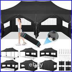 Canopy 10x20 Heavy Duty EZ Pop Up Party Tent Waterproof Gazebo Outdoor Carport/