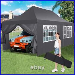 Canopy 10x20 Heavy Duty EZ Pop Up Party Tent Waterproof Gazebo Outdoor Carport