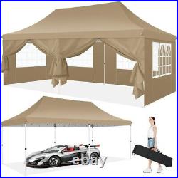 Canopy 10x20 Heavy Duty EZ Pop Up Party Tent Waterproof Gazebo Outdoor Carport