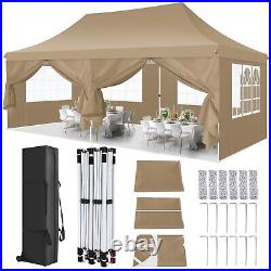 Canopy 10x20 Heavy Duty EZ Pop Up Party Tent Waterproof Gazebo Outdoor Carport