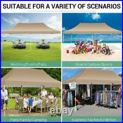 Canopy 10x20 Heavy Duty EZ Pop Up Party Tent Waterproof Gazebo Outdoor Carport