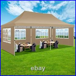 Canopy 10x20 Heavy Duty EZ Pop Up Party Tent Waterproof Gazebo Outdoor Carport