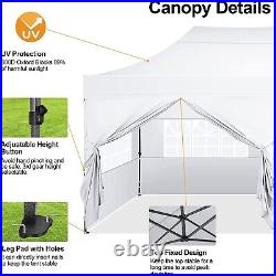 Canopy 10x20 Heavy Duty Instant Carport Shelter Pop Up Tent Market Gazebo #white