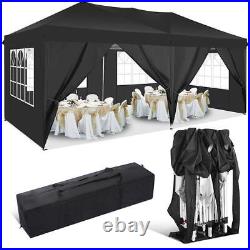 Canopy 10x20 Heavy Duty Instant Shelter Party Gazebo Beach Camping Tent 6 Sides