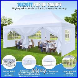 Canopy 10x20 Heavy Duty Pop Up Party Tent Waterproof Gazebo Outdoor Carport NEW