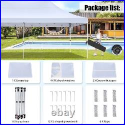 Canopy 10x20 Heavy Duty Pop Up Party Tent Waterproof Gazebo Outdoor Carport NEW