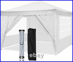 Canopy 10x20 Pop up Instant Tent Heavy Duty Outdoor BBQ Gazebo with 6 Sidewalls