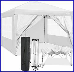 Canopy 10x20 Pop up Instant Tent Heavy Duty Outdoor BBQ Gazebo with 6 Sidewalls